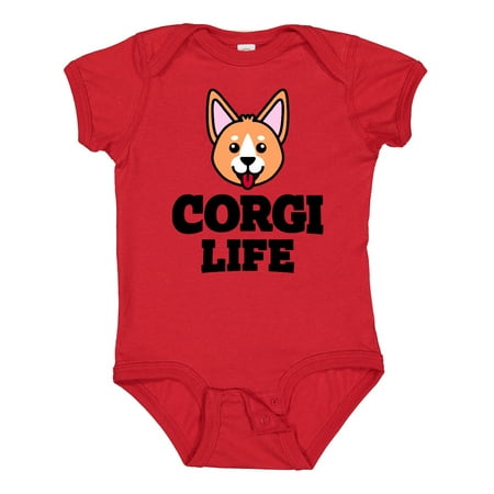 

Inktastic Corgi Life Gift Baby Boy or Baby Girl Bodysuit