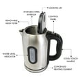 Kenmore Electric Kettle, 1.7 Litre, Digital & Cordless Kettle