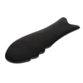 thumbnail image 6 of Wswqop Lots 3 Fish Shape SPA Back Legs Skincare Lifting Massage Gua Sha Board Black, 6 of 8