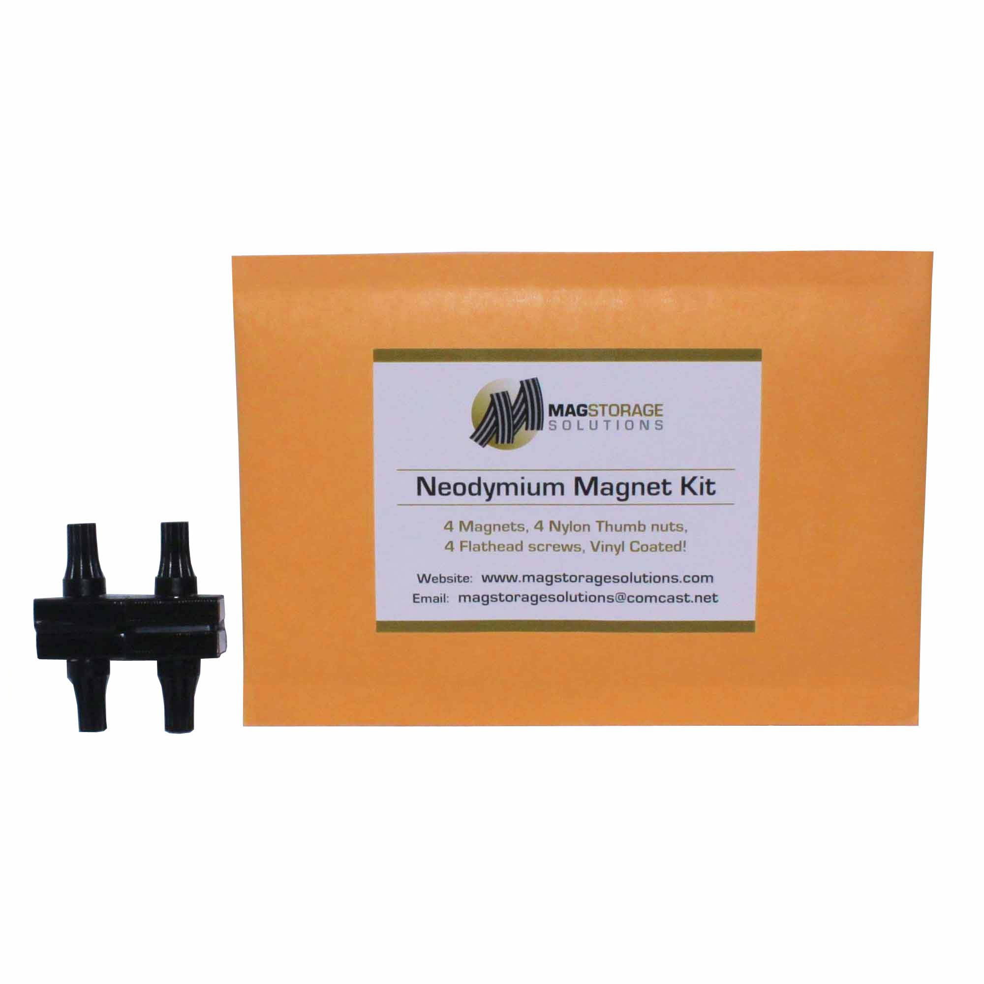 2-MagStorage Solutions Neodymium Magnet Mounting Kit