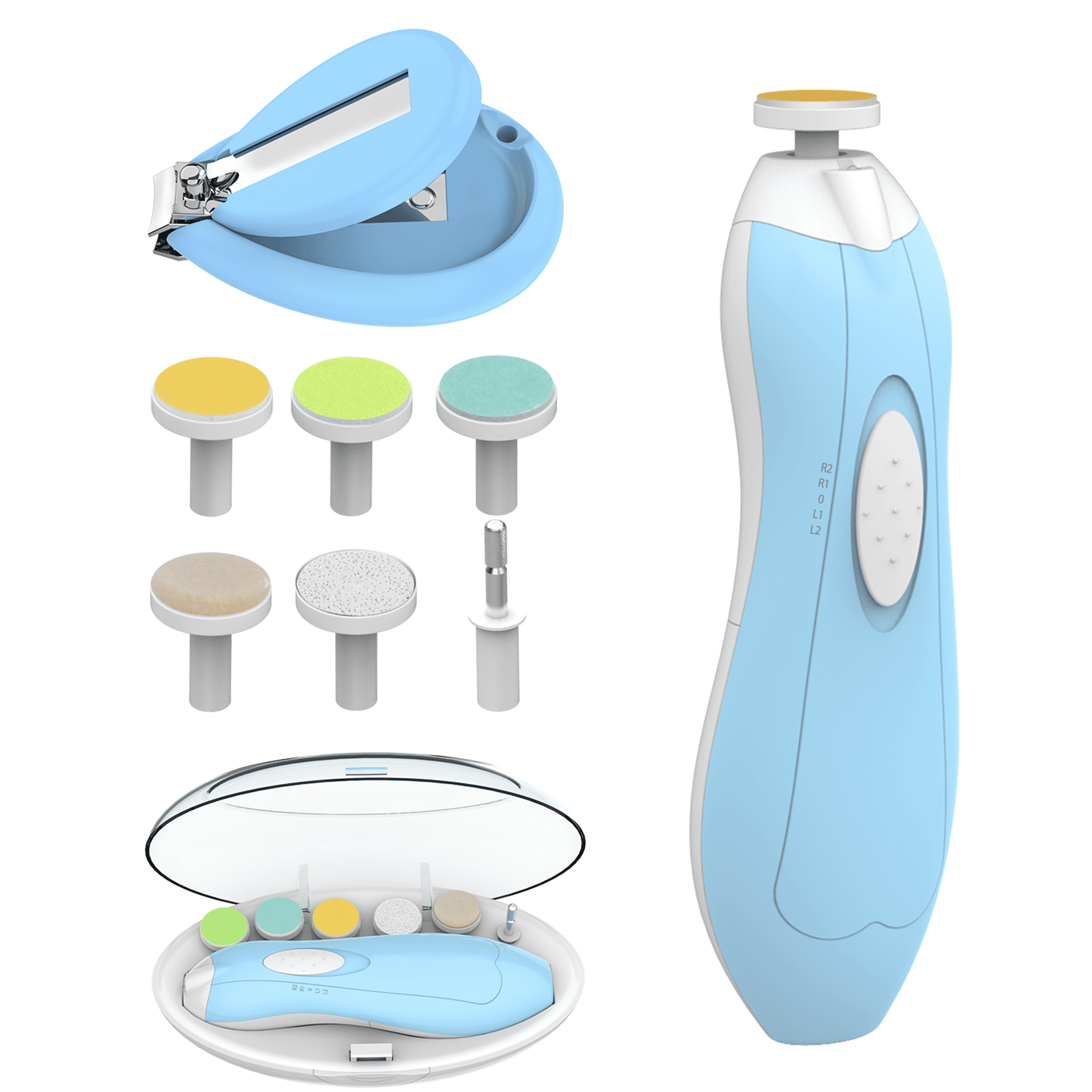 Baby Nail File Trimmer Safe Electric Nail Clippers Kit for Newborn Infant  Toddler Kids Toes and Fingernails - Care Polish and Trim - Walmart.ca