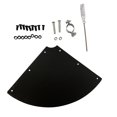 thumbnail image 2 of NAOJIE Bird Feeder Pole Mount Squirrel Proof Guard Stopper-19 Inch,Plastic,Baffle for Bird Feeder Pole,Bird Feeder Squirrel Guard,Squirrel Baffle for Bird Feeder Pole, 2 of 6