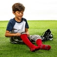 thumbnail image 4 of Franklin Sports Youth Baseball Socks - Red - Small, 4 of 6