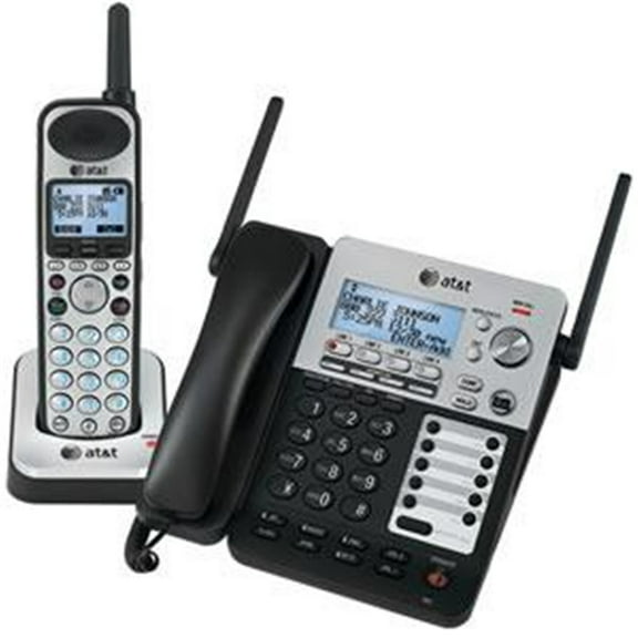 AT&T SB67138 DECT 6.0 1-Handset Cordless Landline Telephone with Digital Answering System