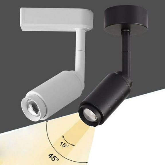 Modern Track Light Zoomable Adjustable Beam Angle Rail lamp Spot Clothing Shoes Shop Zoom Exhibition Gallery Lamp COB Spotlights