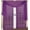 Purples, variant on ONE PLAIN SOLID SHEER OR SCARF WINDOW CURTAIN TREATMENT DRAPES VOILE MANY COLORS