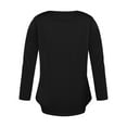 thumbnail image 5 of LEAVINGSUO Long Sleeve Shirts for Women, Fall Womens Tops Women's Long Sleeve Summer V Neck Sexy Casual Tops Regular Blouse Tops, 5 of 5