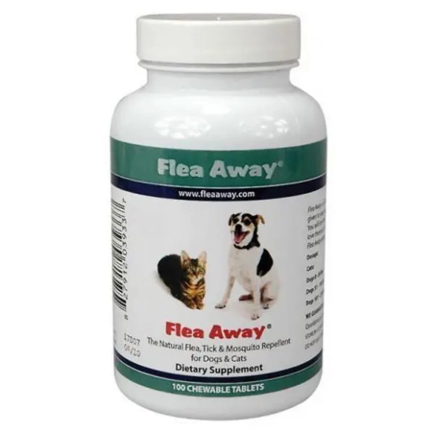 Flea Away Natural Flea, Tick, Mosquito Repellent for Dogs and Cats, 100