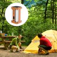 thumbnail image 3 of Matsuzay Luz LED Solar para acampar con asa, linterna multiusos de 2 modos, tienda impermeable, lámpara de emergencia, jardín, barbacoa, Iluminación y accesorios, 3 of 6