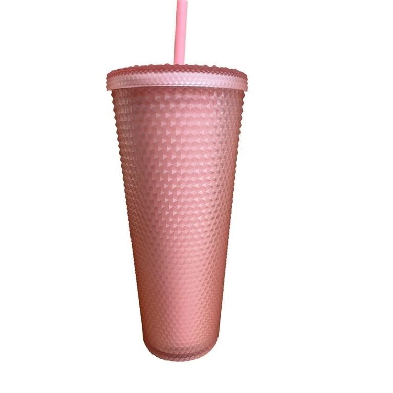 NWT Starbucks Soft Touch Pink Lemonade Jelly Studded 16oz Grande Tumbler  Valentines Day SKU 011130478 