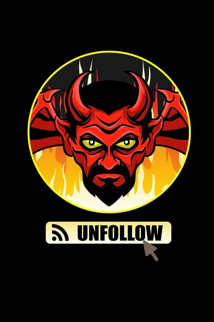 Notizbuch: Kalender 2020 Teufel Religion Unfollow Jesus Gott Geschenk 