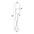thumbnail image 2 of Lite Source Ls-83728 Xandra 64" Tall Column Floor Lamp - Black, 2 of 4