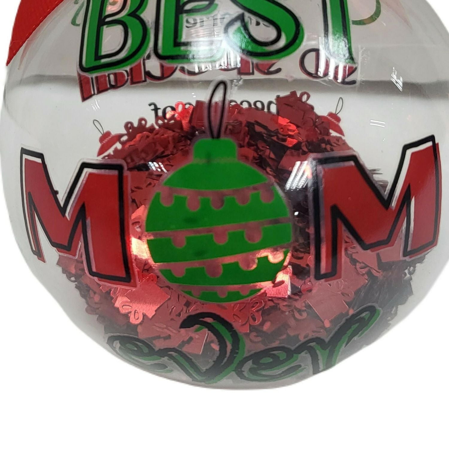 « La meilleure maman de tous les temps» Ornement de Noël à collectionner, 4 po, Temps des Fêtes « La meilleure maman de tous les temps»