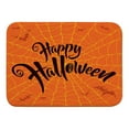 thumbnail image 5 of Bathroom Kitchen Horror Spider Web Halloween Floor Mat E B Polyester Carpet, Polyester Multi-color, 5 of 5