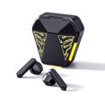 thumbnail image 1 of Auriculares inalámbricos Bluetooth-Auriculares Reducción de ruido Control táctil Auriculares Auriculares de baja latencia con micrófono Celulares Negro Inevent EL018279-01B, 1 of 7