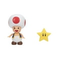 thumbnail image 1 of Nintendo 4" Figure - Toad with Super Star, 1 of 4