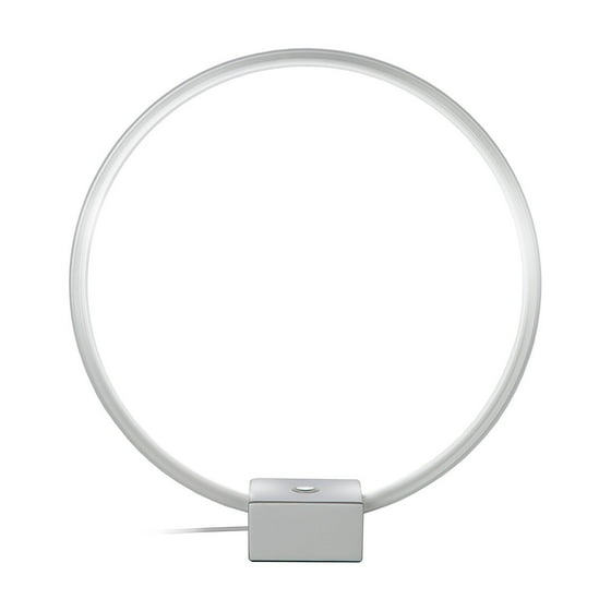 Brightech Circle Led Usb Table Desk Lamp Bright Orb Of Light Brightech Circle Led Usb Table Desk Lamp Bright Orb Of Light With Built In Dimmer Brings Sci Fi Ambiance To Contemporary Spaces Port For