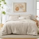 thumbnail image 4 of Juego de edredón CozyLux Queen, color beige, 7 piezas, cama en bolsa, 4 of 9