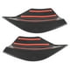 thumbnail image 2 of Alerón lateral del parachoques trasero, 2 piezas Divisor de parachoques trasero Labio del parachoques trasero Ala divisoria del parachoques trasero Los mejores materiales, 2 of 10
