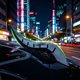 thumbnail image 5 of Car Roof Devil Horns Decoration Carbon Fiber Style Exterior Car Roof Sticker With Airflow Guide, 5 of 6