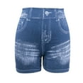 thumbnail image 5 of Jean Shorts for Women High Waisted Stretchy Slim Fit Sexy Pull On Jorts Casual Denim Shorts, 5 of 7