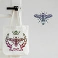 thumbnail image 6 of Bees Crown Laurel-Wreath Stencil 11.8x11.8inch Plastic Gingko Leaves Drawing Painting Stencils Templates Sets for Painting Baking Crafts Walls Furniture, 6 of 9