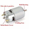 thumbnail image 3 of DC 775 Motor 12V-36V 24V 3500-9000RPM 775 Motor Ball Bearing Large Torque High Power Low Noise DC Motor for Electrical Tools, 3 of 7