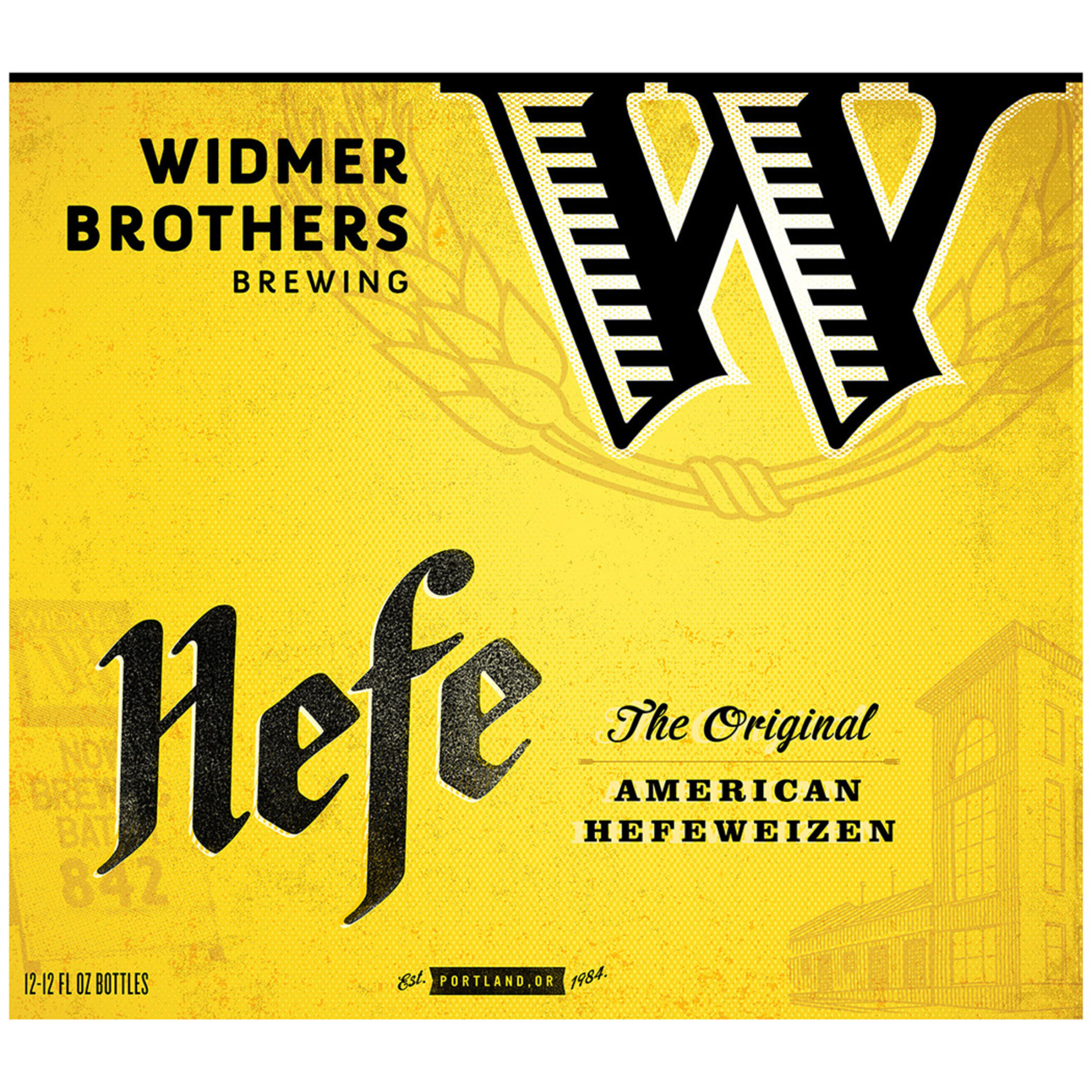 Widmer Brothers Brewing Hefeweizen, 12 Pack 12 fl. oz. Bottles, 4.9 ABV