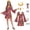Style A, variant on Hippies Costume Set for Women, 60s 70s Fancy Dress With Hippie Accessories, Hippie Dress Costumes for Halloween Cosplay Party