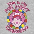 thumbnail image 2 of Men's Candy Land This Is My Mr. Mint Costume  Pull Over Hoodie, 2 of 4