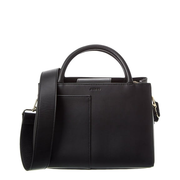 Jason Wu Paige Leather Satchel, Black