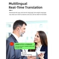 thumbnail image 3 of Language Translator Earbuds With 144 Languages, BT 5.3, Noise Cancellation, Long Battery Life, Multifunctional, 3 of 8