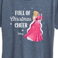 thumbnail image 3 of Disney - Full Of Christmas Cheer Aurora - Women's Short Sleeve Graphic T-Shirt, 3 of 5