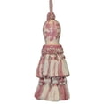 thumbnail image 1 of 123 Creations C091R Toile-Rose hand painted tassel, 1 of 1