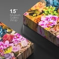 thumbnail image 4 of wall26 Canvas Print Wall Art Rainbow Neon Desert Succulent Flowers Nature Floral Photography Realism Botanical Wilderness Zen Rustic Colorful Decorative for Living Room, Bedroom, Office - 32"x48, 4 of 5