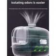 thumbnail image 4 of Foldable Cats Litter Box For Home, Enclosed Cats Litter Box With Lid And Scoop, Large Size Anti-Splashing Easy To-Clean, Front Entry And Exit,Available In Multiple Colors, Includes An Odor-Proof Bag., 4 of 8