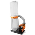 thumbnail image 2 of WEN 1,300 CFM 14-Amp 5-Micron Woodworking Dust Collector with 50-Gallon Collection Bag and Mobile Base, 2 of 6