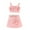 Pink-06, variant on Ugoldhm 2 Piece Girls Outfits Strappy Top and Skirt Set Cute Fashion Clothing Size 1-8