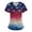 Hot Pink, variant on American Flag Shirt Women, Scrubs For Tops 4Th Of July Plus Size V Neck Short Sleeve Workwear With Pockets Red White And Royal Blue Top Outfits Women Funny Scrubs Set Shirts (3XL, Navy) ZMTing