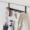 thumbnail image 4 of Bar to; Ganchos de acero inoxidable con 5 ganchos para el gabinete de baño cocina negro Feliz Sencillez, 4 of 4