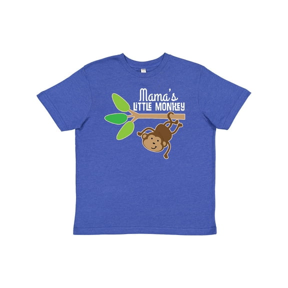 Inktastic Mama Little Monkey Grandchild Gift Youth T-Shirt