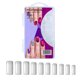 thumbnail image 1 of Diy Uñas Postizas Puntas De Arte Transparente Francés Natural Ataúd Uñas Postizas Puntas Acrílico Uv Gel Esmalte De Uñas Manicura 100 Uds Kearding CE008349-03, 1 of 6