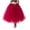 Red, variant on Mikilon Tutu Skirt Elastic Lady Teen Adult Tulle Tutu Skirt Long Ladies 80's Tulle Tutu Skirt