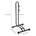 thumbnail image 3 of Bicycle Floor Parking Rack Bike Indoor Garage Storage Bike Repair Stand Maintenance Holder Rack for Mountain Bike, 3 of 6