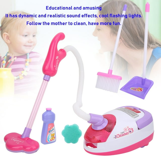 Juego de limpieza de simulación colorida juguete para juego de imitación juego educativo de juguete para juego de imitación para el hogar para niños pequeños para niñas y ANGGREK Otros