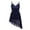Navy Blue, variant on TiaoBug Girls' Shiny Sequins High Low Dress Lyrical Ballet Latin Jazz Dance Costume Sweetheart Dancewear