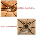 thumbnail image 5 of Garden Winds Replacement Canopy Top for 8 x 8 Outdoor Patio Gazebo - RipLock 350, 5 of 5