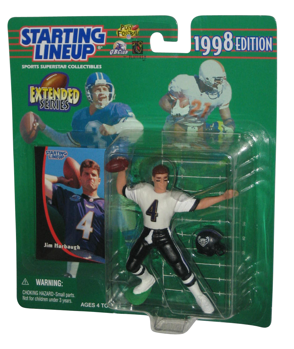 NFL Football Starting Lineup (1998) Jim Harbaugh Kenner Figure