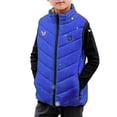 thumbnail image 5 of Mikilon 4-14 Years Kids Heated Vest, 3 in 1 Smart Controller, Lights-out Design, Lightweight Heating Vest (Battery Pack Not Included), 5 of 5