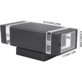 thumbnail image 3 of Lámpara de pared elegante con movimiento hacia arriba y hacia abajo, lámpara de porche para exteriores con cuerpo de aluminio macizo grueso, lámpara de pared impermeable para patio y balcón,, 3 of 5
